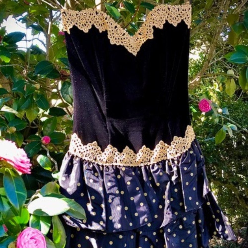 Vintage Scott McClintock formal, size 4 - Picture 4 of 14